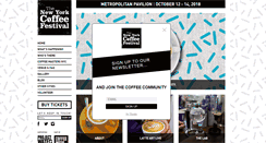 Desktop Screenshot of newyorkcoffeefestival.com