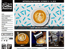 Tablet Screenshot of newyorkcoffeefestival.com